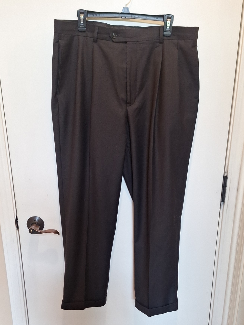 Men's Classic Black Dress Pants